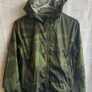 GAP Kids Green Camouflage Jacket